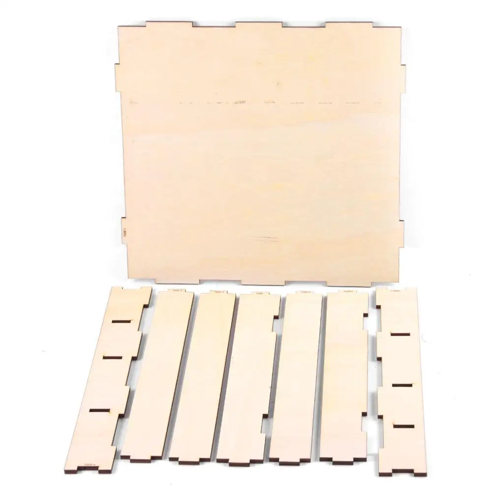 Деревянные пигменты инструменты для краски органайзер коробка хранения Diy