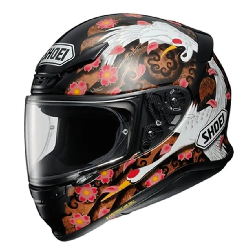 

Мотоциклетный шлем на все лицо, велосипедный шлем Z7 с красной кромкой для езды на мотоцикле