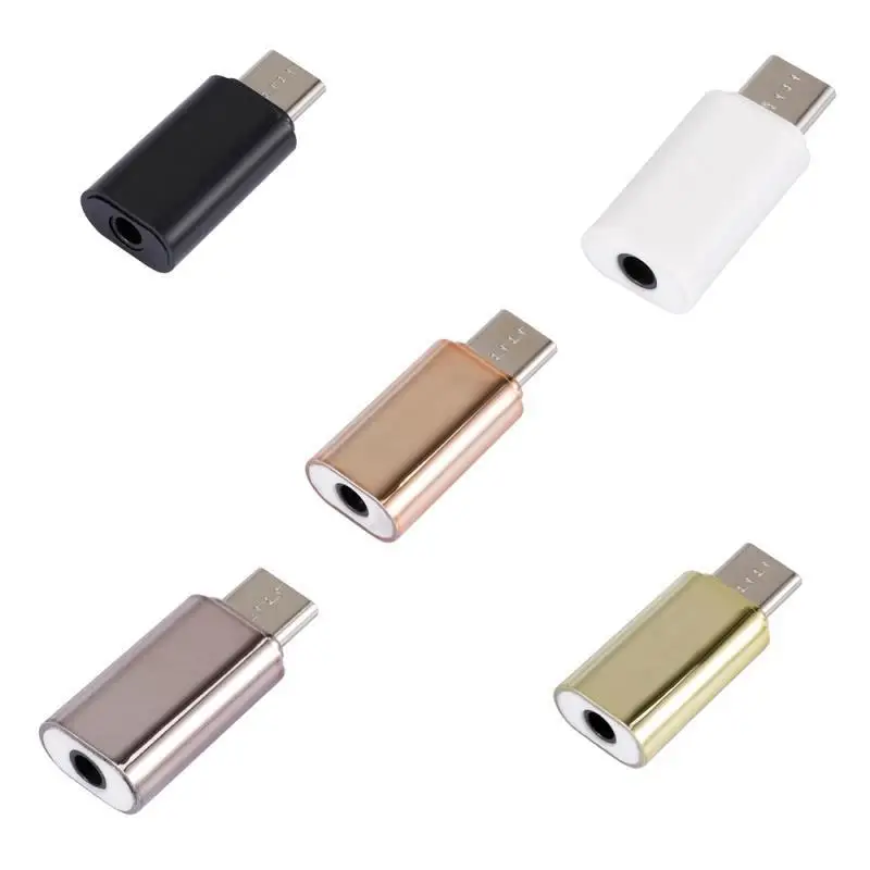 Мини-адаптер для наушников с разъемом типа C на аудио USB 3 1 5 мм портативный адаптер