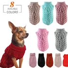 Женская зимняя одежда для домашних животных для маленьких собак, женская одежда, Мягкая шерстяная футболка для собак, куртка