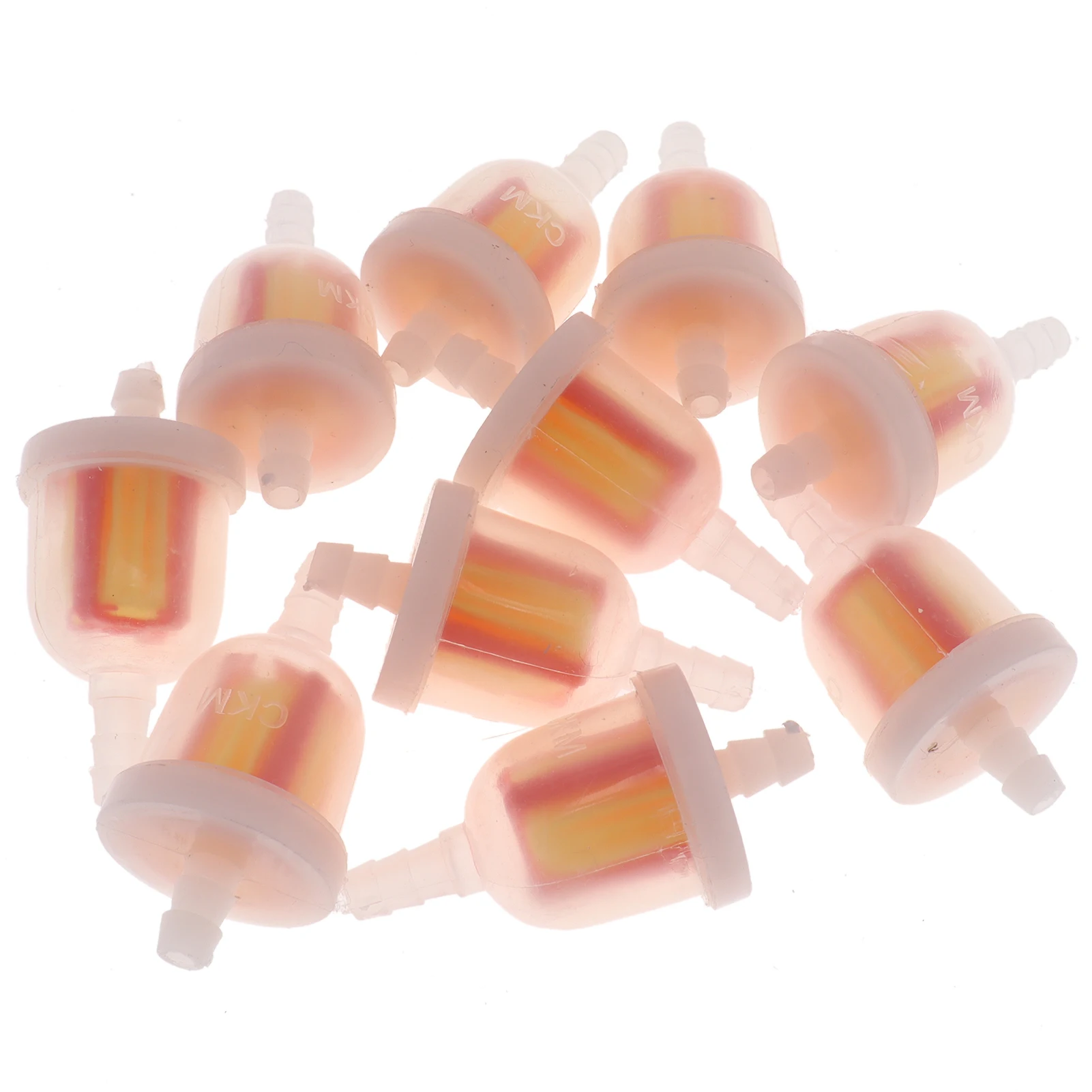 Универсальный мотоциклетный бензиновый фильтр 10 шт. 1/4 дюйма 6 мм шланг газовый