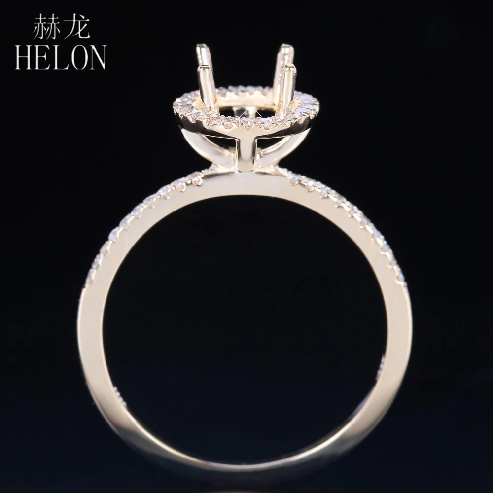 Кольцо женское круглое из желтого золота 10 к 6 мм с бриллиантами | Кольца