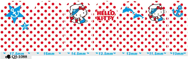 Beautome QJ Kitty DIY дизайнерский полный Чехол для дизайна ногтей Наклейка Дизайн Фольга