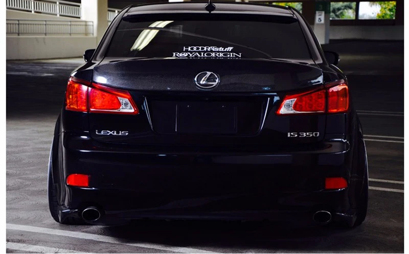 Задний багажник из углеродного волокна утиный спойлер заднее лобовое стекло