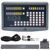 vevor 2 axis 3 axis dro digital readout display for cnc milling lathe machine 10w 0 5a 85v 220v full closed keyboard w bracket