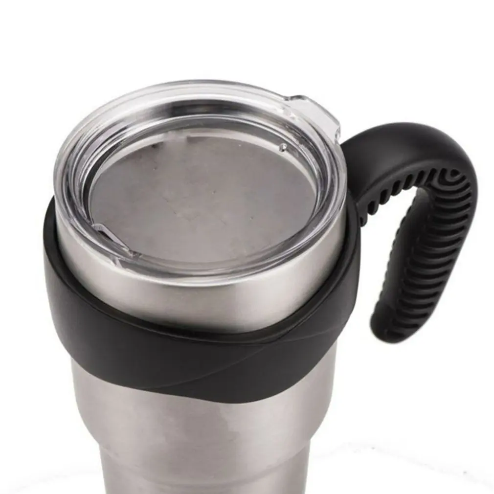 

Silicone Tumbler Handle Insulated Travel Tumblers Water Bottle Handle Bottle Holder Anti-Slip Adjustable Cup Tumbler Handle