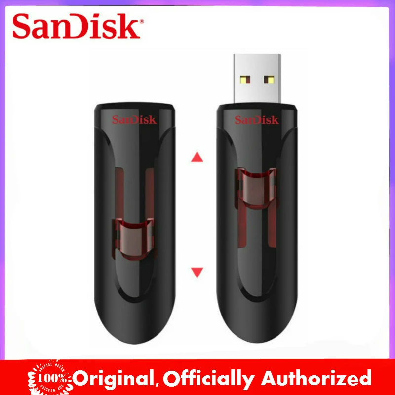 Двойной Флеш накопитель SanDisk CZ600 USB флэш 128 Гб супер Скорость 3 0 флеш 256 ГБ ручка