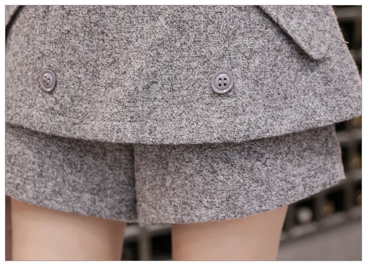

Autumn Winter High Waist Women Loose Short New Casual Comfortable Elegant Wild Shorts Korean Ladies Office Work Shorts 7404 50