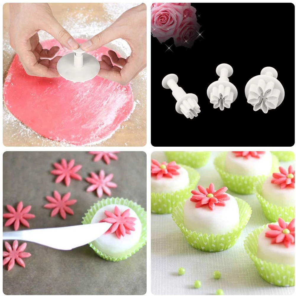 

Cake Mold Baking Fondant Set DIY Cake Accessories Alphabet Baking Biscuit Making Kit Kitchen Fondant Modelling Tool 114-Piece