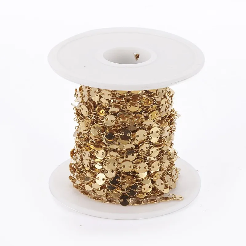 Плоские и круглые Звенья из нержавеющей стали 0 5 с припаянными звеньями 5x304 мм