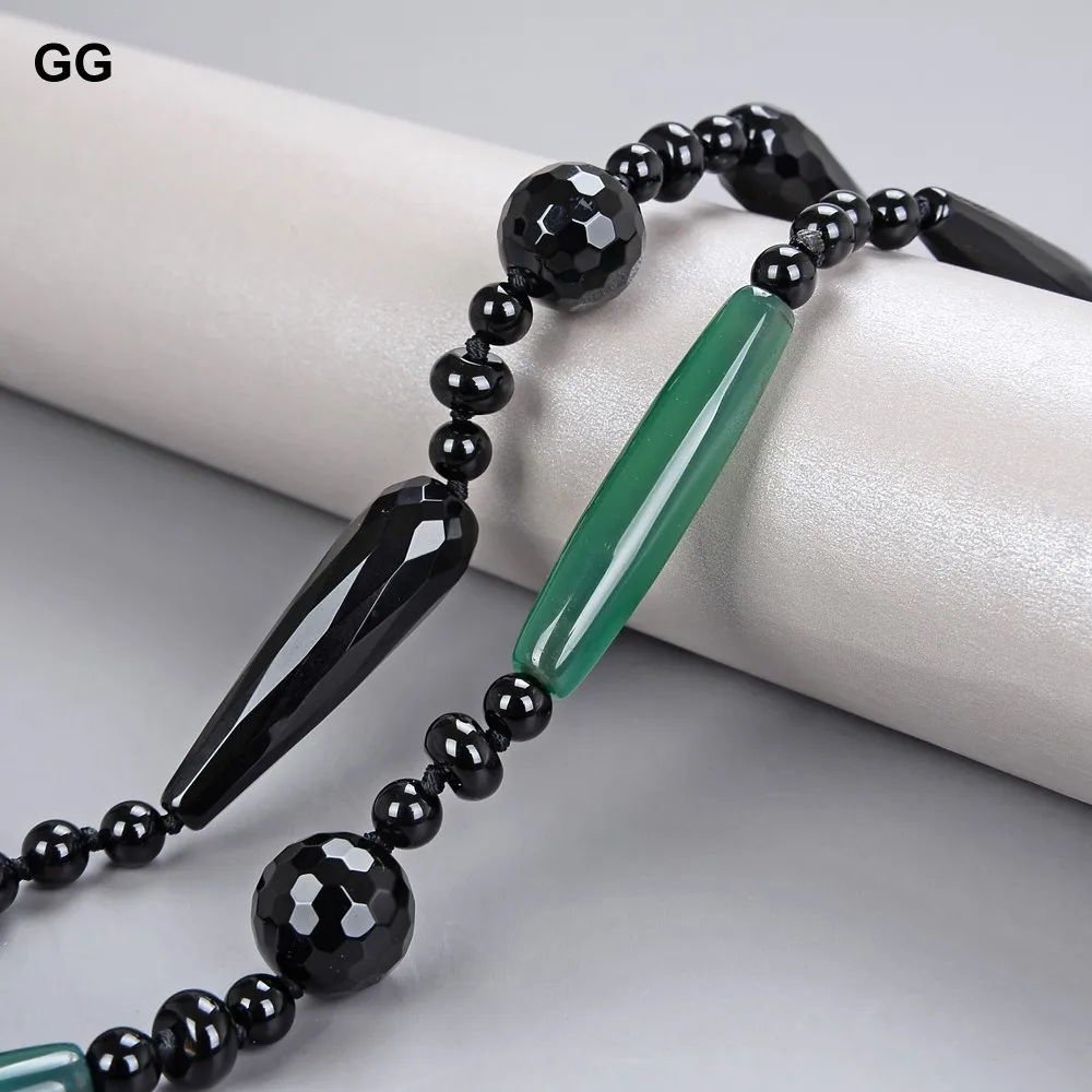 Ожерелье женское длинное с натуральным камнем 51 дюйм | Украшения и аксессуары