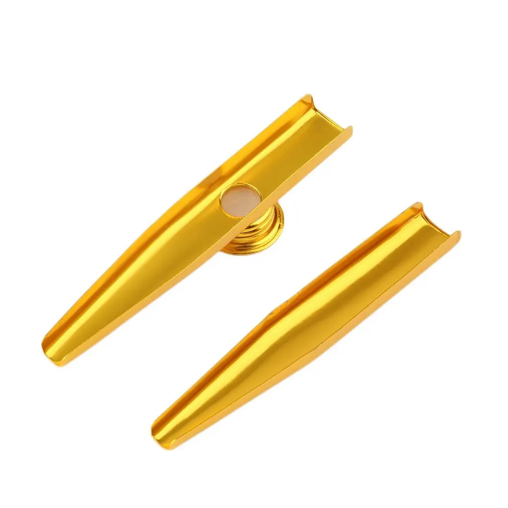 

Metal Alloy Kazoo Harmonica Mouth Flute Kids Party Gift Kid Musical Instrument Ukulele Guitar Partner Kazoo Personal Care