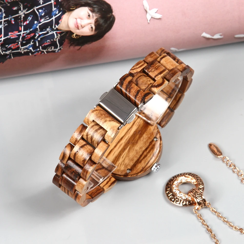 Модные часы с защитой окружающей среды природным экологическим газированным