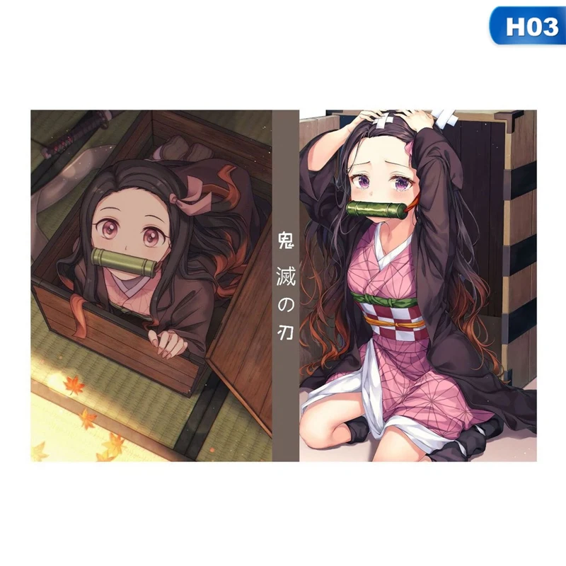 

NEW Anime Demon Slayer Kimetsu No Yaiba Kamado Tanjirou Pattern Notebook Office School Student Note Book Stationery Gift