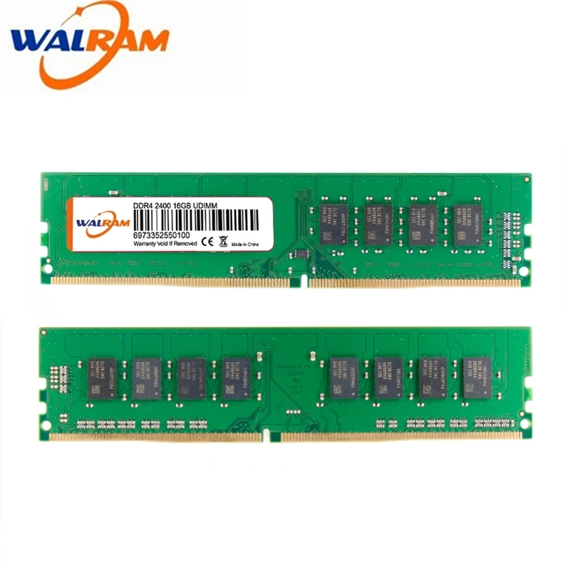 ОЗУ для ПК WAL RAM ddr4 8 ГБ компьютера 4 16 память DDR PC4 2133 2400 2666 3200 МГц настольная Память