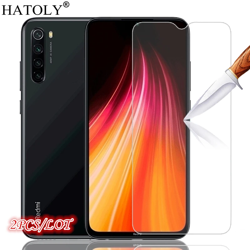 2 шт Redmi Note 8 T стекло для Xiaomi Redmi Note 8 T Закаленное стекло Защитная пленка для экрана HD Защитное стекло для Redmi Note 8 T