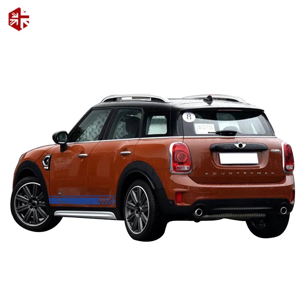 2X Юнион Джек Стайлинг Дверь автомобиля боковые полосы юбка наклейка