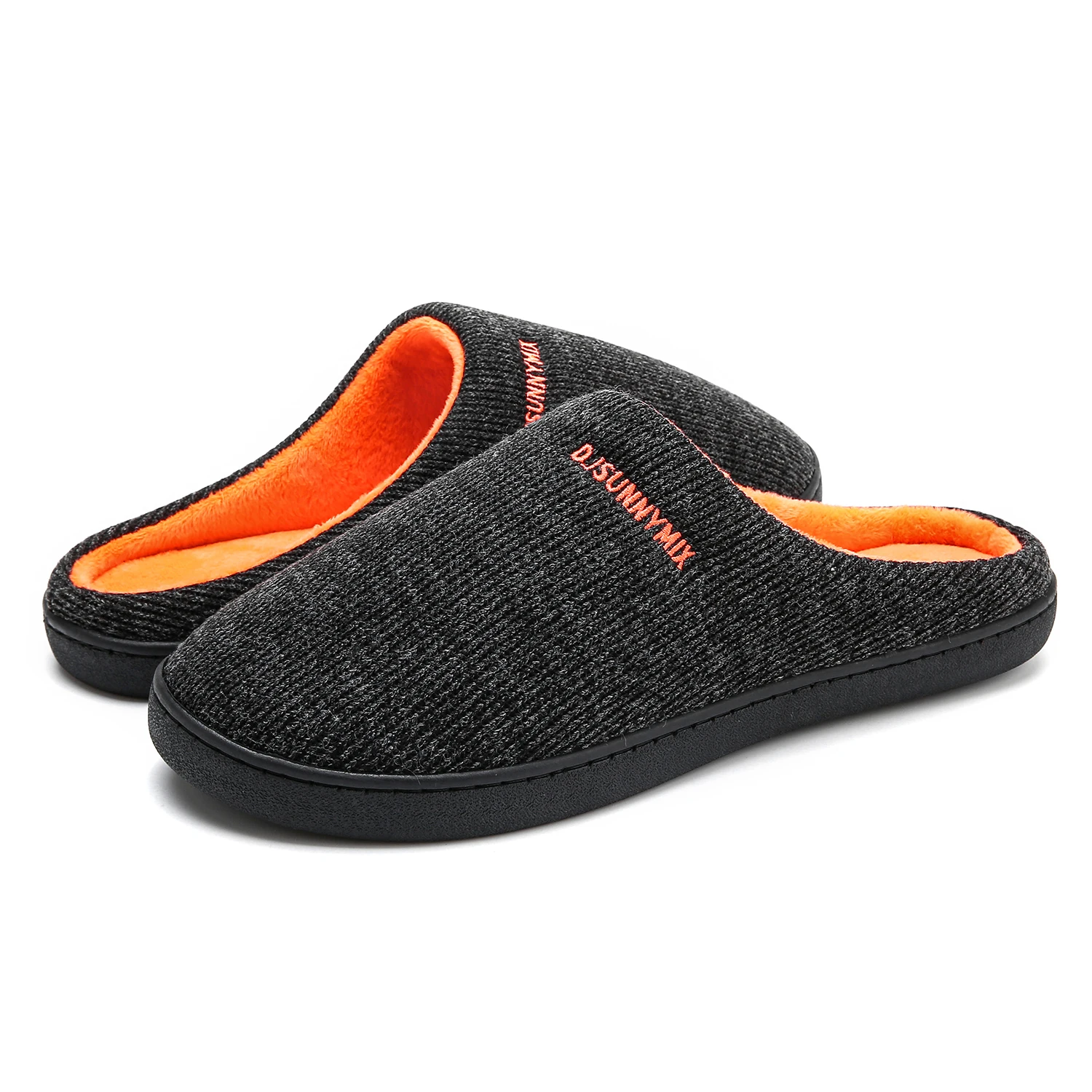 

Size 38-47 Winter Home Men's Cotton Slippers Indoor Warm Shoes Plush House Slippers Man Cotton shoes 2022 New