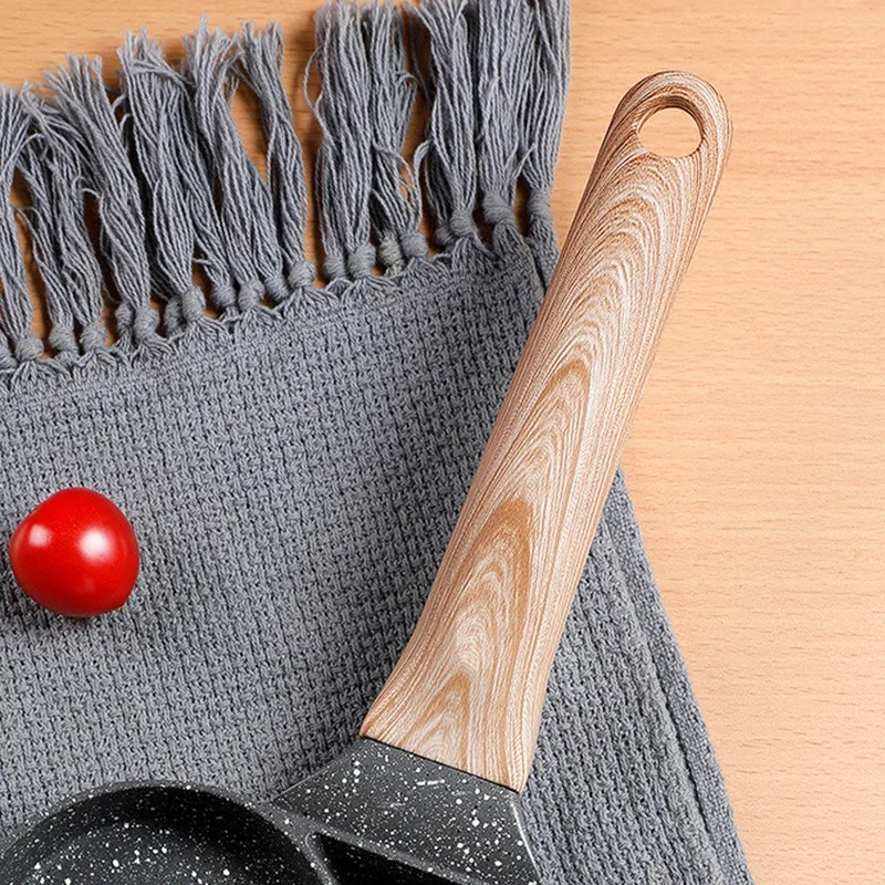 Сковорода для омлета с 4 отверстиями бургеров яиц ветчины блинов сковородок