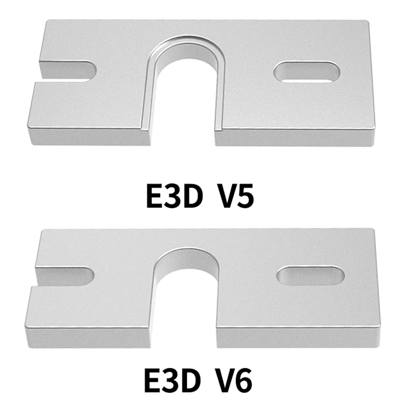 5 шт. V5 V6 алюминиевая пластина крепления U-образной формы Reprap для Kossel E3D V5/V6 Hotend