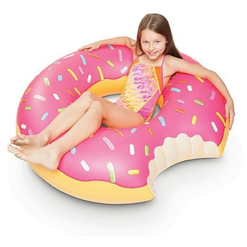Rooxin пончик надувной круг бассейн плавательное кольцо для взрослых детей