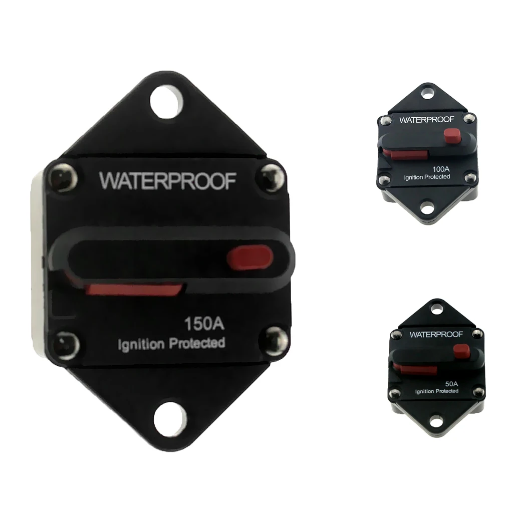 50 А автоматический прерыватель цепи с ручным сбросом автомобиля лодки аудио