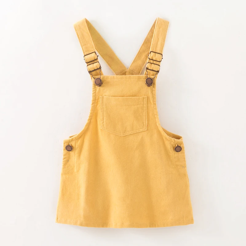 Little maven/брендовая одежда для детей; коллекция года; осенняя одежда для маленьких девочек; хлопковый сарафан с карманами; платья без рукавов для девочек