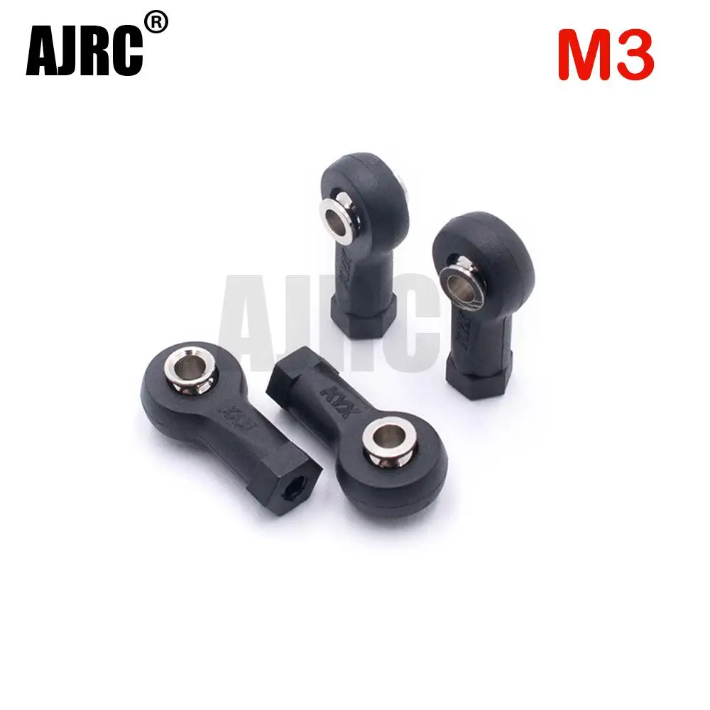 

Simulation model car M3 tie rod ball head 21mm nylon with fiber reinforced 3 hole tie rod hexagon ball head