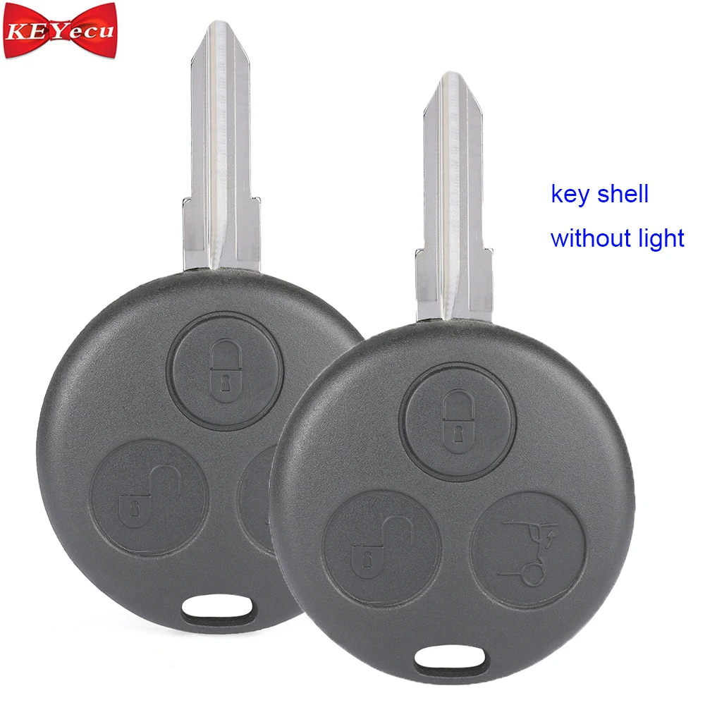 KEYECU 2 шт. для Smart City ForTwo Passion Pulse Roadster пульт дистанционного управления