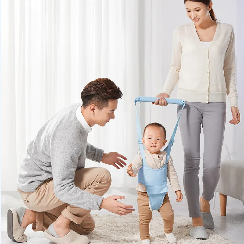 Xiaomi Mijia Baby Walker, рюкзак-поводок для малышей, Поводок для детей, Детский ремень, обучающий ходьбе, Детский пояс, детский Сейф