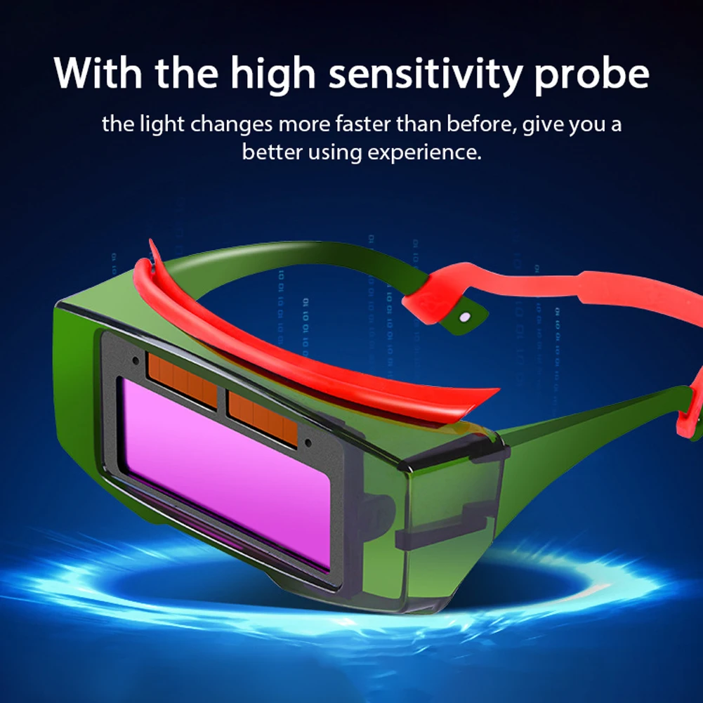 Солнечные автоматические очки для электросварки с регулирусветильник ением