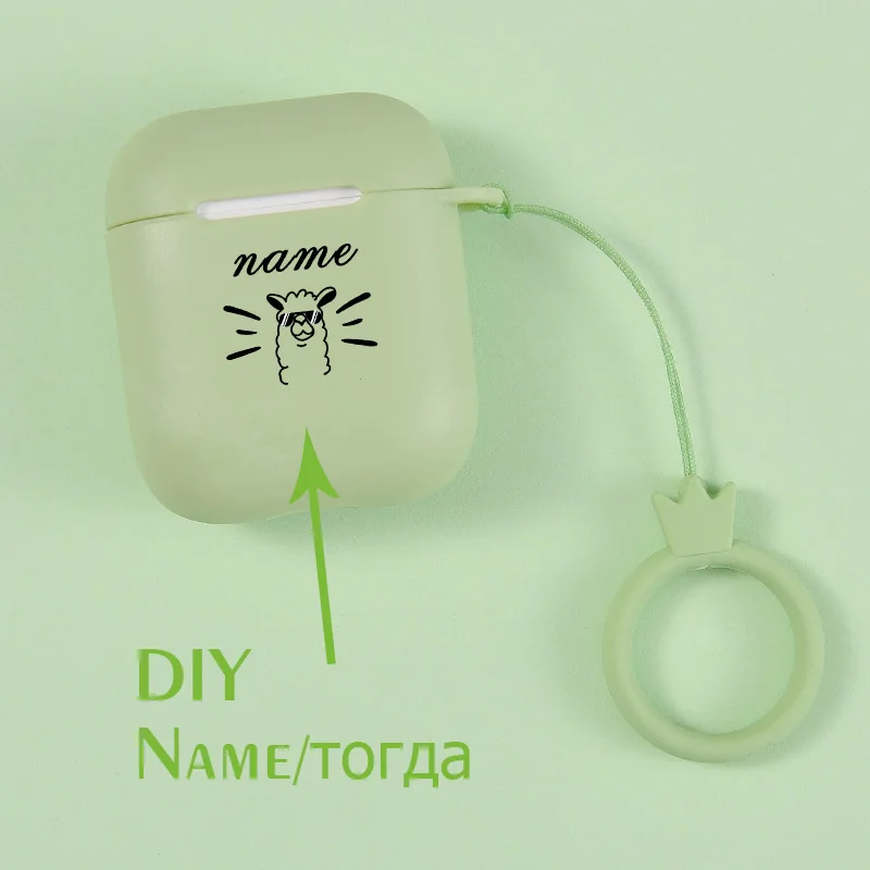 Мягкий силиконовый чехол для наушников Airpods 1/2 защитный Apple Airpods|Бамперы| |