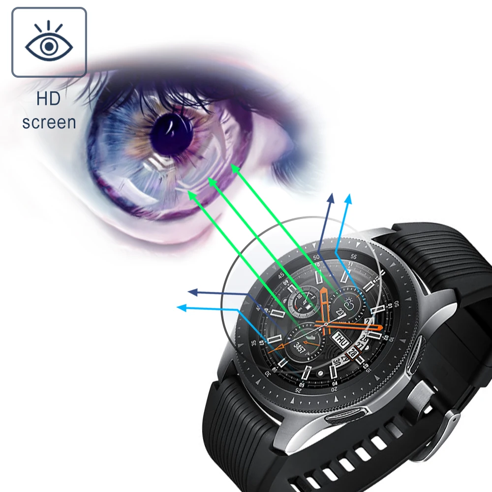 Защитный чехол для Samsung Gear S3 Watch3 защитная пленка Galaxy Watch 42 мм 46 экран из
