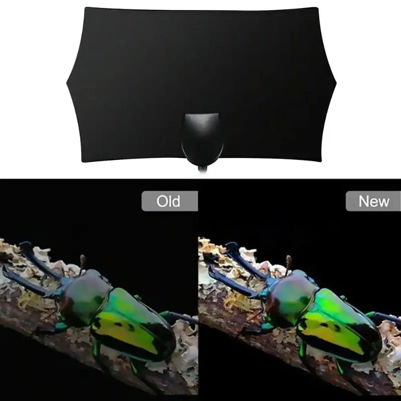 

Jt0176 960 Miles 28DB Antenna for Digital 1080P 4K HDTV Aerial with Amplifier Light and Ultra-thin Convenient Practical