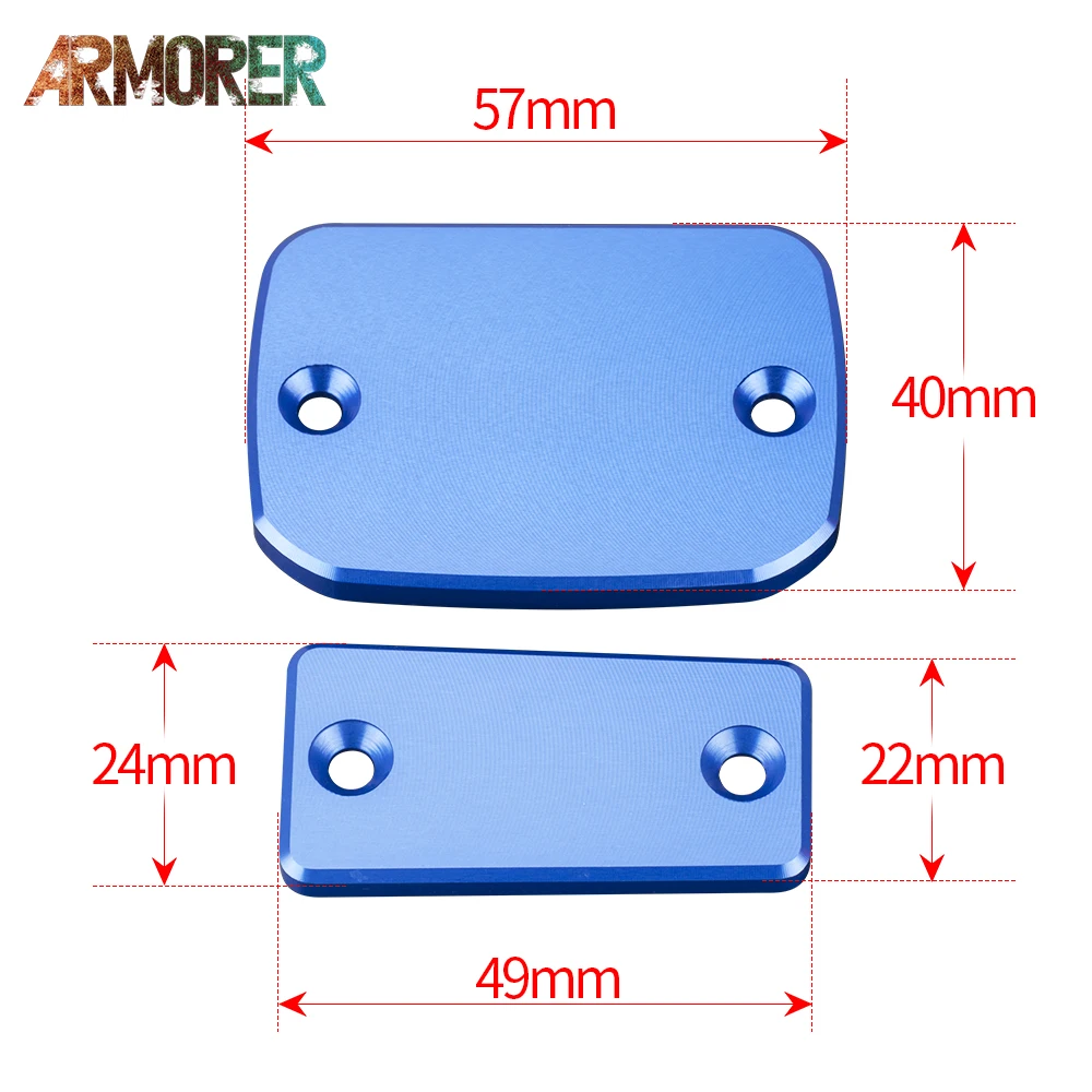 

Motorcycle Accessories Front Brake Reservoir Fluid Tank Cover Oil Cup Cap For Husqvarna 701 ENDURO 701 Supermoto 2016 - 2021