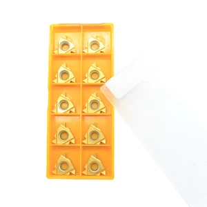 Токарная пластина MMT 16ER AG60 UE6020 VP15TF, твердосплавная втулка 16IR AG60, 10 шт.