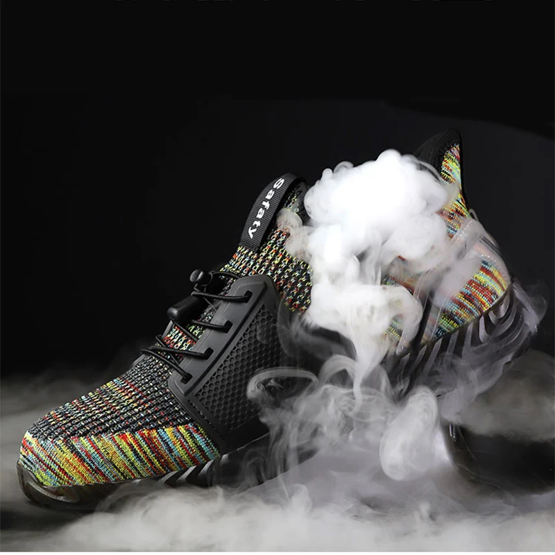 Рабочие защитные кроссовки легкие сверхсветильник кие на мягкой подошве для