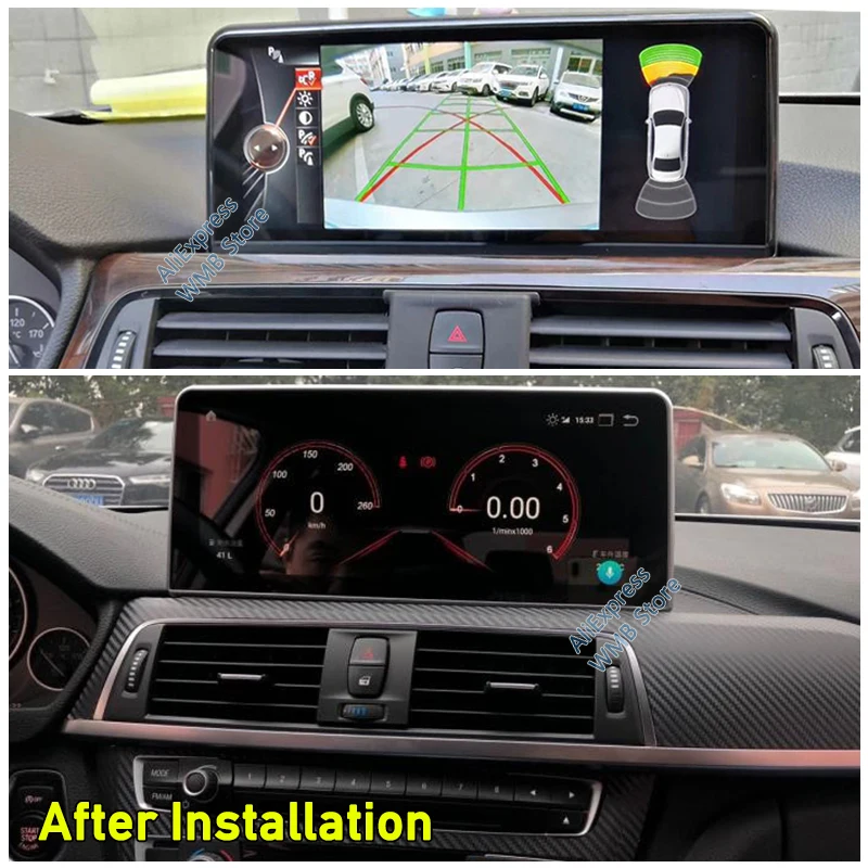 Автомобильный мультимедийный плеер Android 9 0 8 ядер 4 + 32 ГБ радио GPS для BMW 3 серии F30 F31