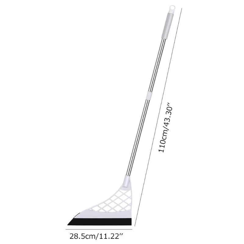 

H7JB Removable Dual-use Super Sweeper Broom for Living Room Kitchen Bathroom Hangable Handle Design Easy to Clean