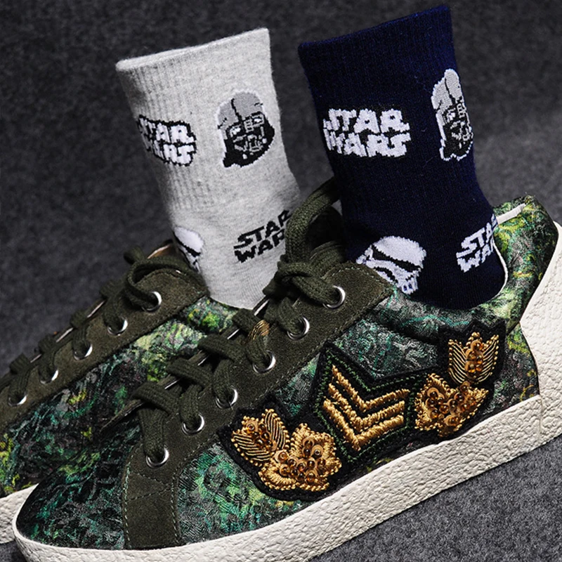 2021 Disney Star Wars Cosplay Socks Jedi Knight Master Yoda C-3PO Wookiee Comic Women Men Force Awakens Gifts Toy | Женская одежда