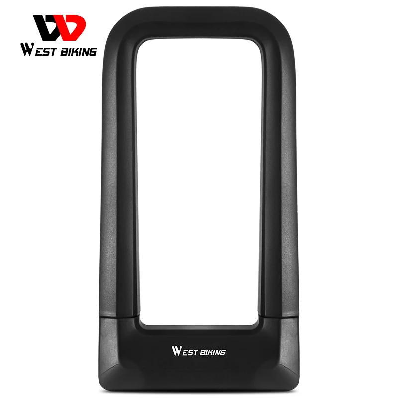 

WEST BIKING Anti-theft Bicycle U Lock Safety MTB Road Bike Wheel Cable Lock Motorcycle Scooter Cycling Lock Bicycle Accessories