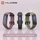 Ремешок силиконовый для Huawei Honor Band 5, браслет для Honor Band 4, браслет для Honor 4 Band для Honor 5 Correa