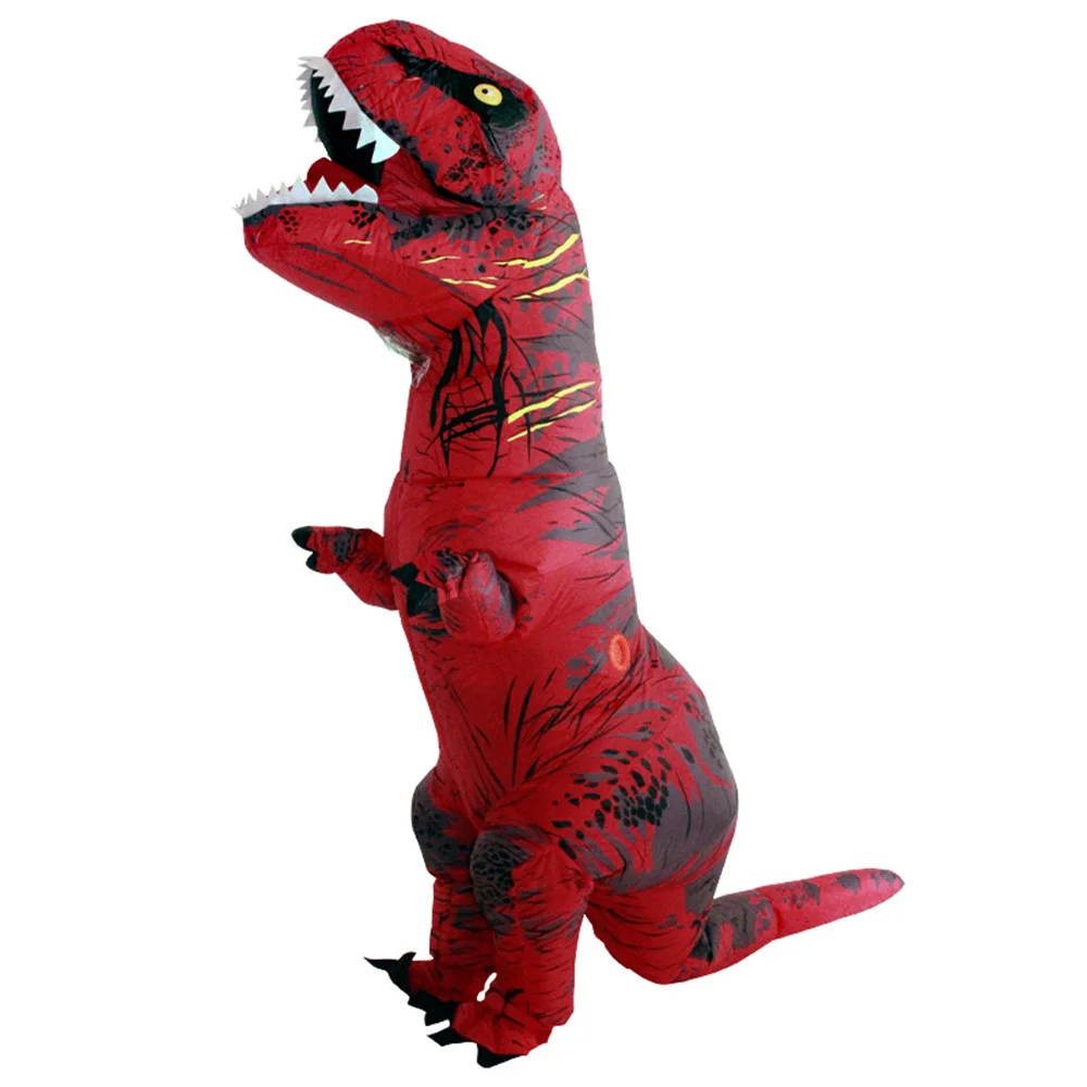 

6 Kind Hot T REX Dinosaur Inflatable Costume For Adults and Kid Party Cosplay Jurassic Tyrannosaurus Fancy Mascot Dino Cartoon