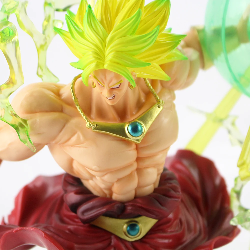 Dragon Ball Z Super Senshi Broly Super Saiyan ПВХ Коллекционная Фигурка фигурки героев «Жемчуг дракона Z» модель игрушки