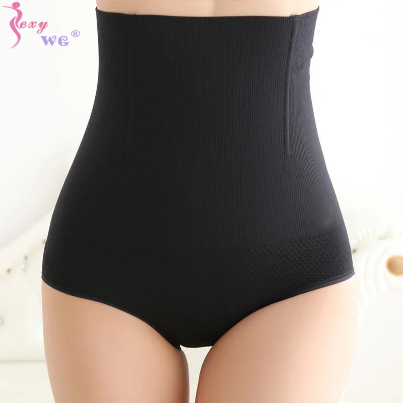 

SEXYWG беременности и родам Для женщин Высокая Талия Утягивающие трусики дышащий формирователь тела для похудения живота белье подтягивающее...