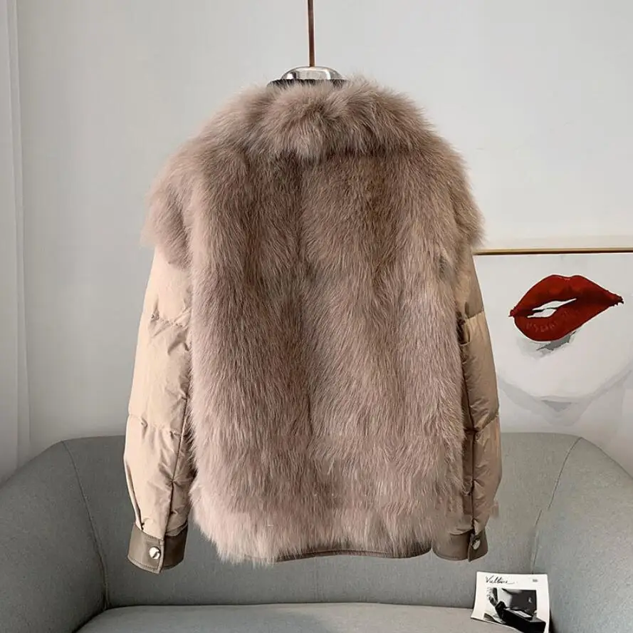 

Fashion Imitation fur coat women's winter new mink loose stitched thick fur one cotton cothing parkas outwear s414