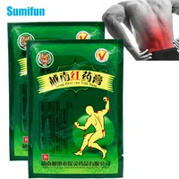 sumifun 8pcs pain relieving patches herbal medicine paste shoulder neck back waist knee pain relieve body health care c075