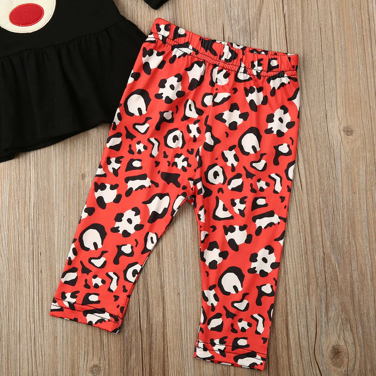 Рождественская Одежда для новорожденных маленьких девочек платье с оленем топы