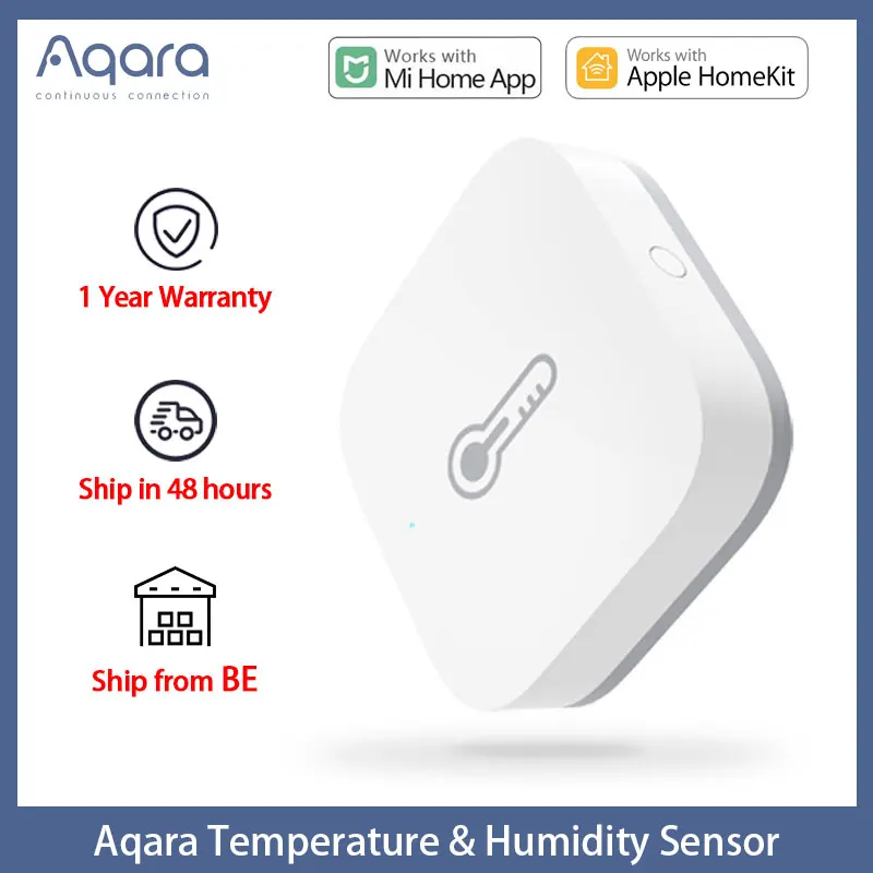 Оригинальный датчик температуры Aqara Hu mi ENESS Zigbee подключения дистанционное