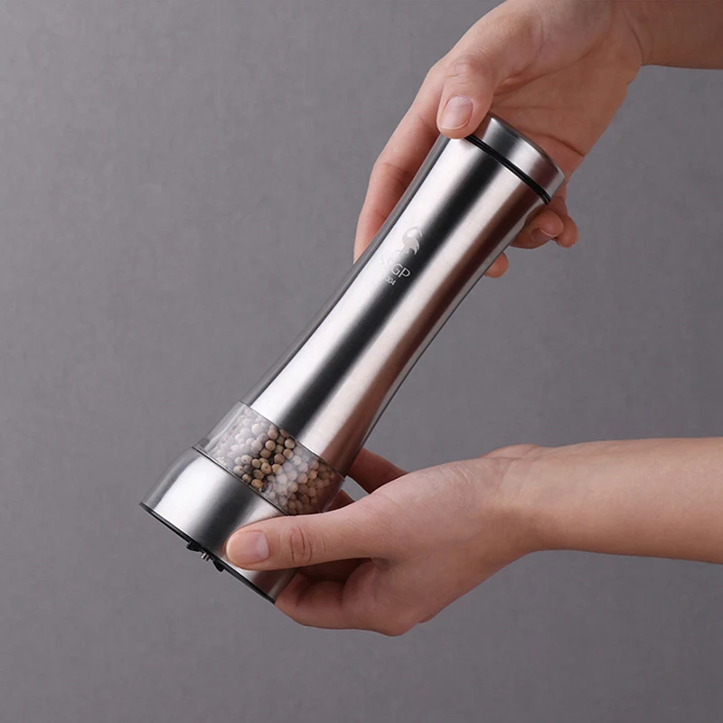 Мельница для перца SSGP 304 из нержавеющей стали ручная перечная кукуруза бутылка